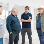 Othar recorrió la etapa final de la ampliación de la escuela municipal N°2006